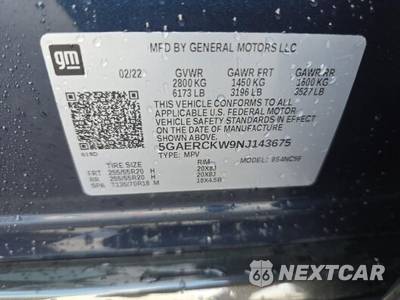 2022 Buick Enclave Premium 1SN - zdjęcie 25 z 25 - miniatura