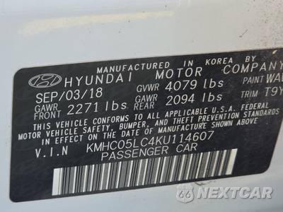 2019 Hyundai Ioniq Hybrid Limited - zdjęcie 14 z 23 - miniatura