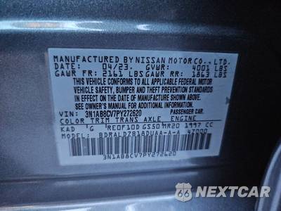 2023 Nissan Sentra SV - zdjęcie 21 z 31 - miniatura