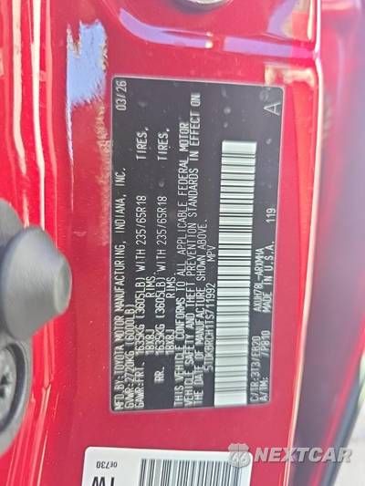 2026 Toyota Highlander Hybrid XLE - zdjęcie 19 z 23 - miniatura