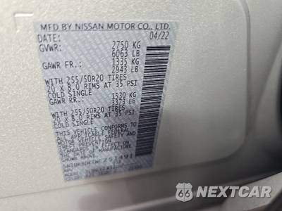 2022 Nissan Pathfinder Platinum - zdjęcie 15 z 19 - miniatura