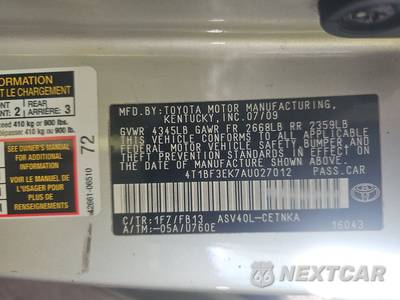 2010 Toyota Camry - zdjęcie 14 z 51 - miniatura
