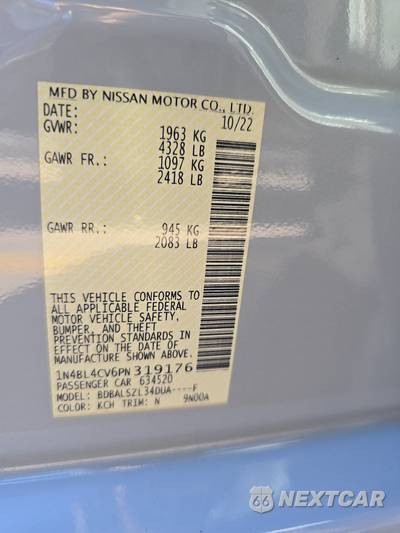 2023 Nissan Altima SR - zdjęcie 14 z 21 - miniatura