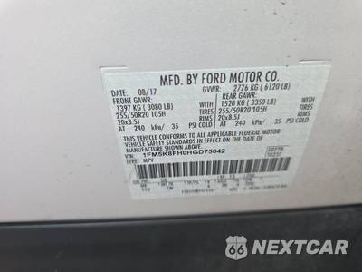 2017 Ford Explorer Limited - zdjęcie 14 z 35 - miniatura