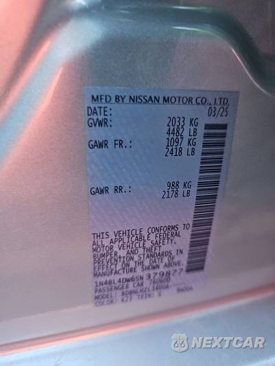 2025 Nissan Altima SV - zdjęcie 14 z 30 - miniatura