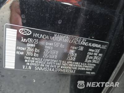 2023 Hyundai Santa Fe SEL - zdjęcie 14 z 45 - miniatura