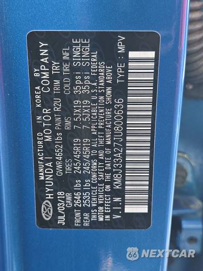 2018 Hyundai Tucson Value - zdjęcie 14 z 22 - miniatura