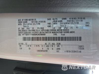 2025 Ford Transit 250 Cargo Van Low Roof 130.0" WB - zdjęcie 14 z 24 - miniatura