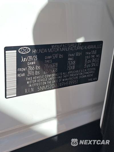 2023 Hyundai Santa Fe SEL - zdjęcie 14 z 28 - miniatura