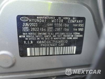 2023 Hyundai IONIQ 6 SEL - zdjęcie 14 z 26 - miniatura