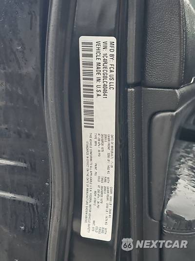 2020 Jeep Grand Cherokee High Altitude Edition - zdjęcie 14 z 21 - miniatura