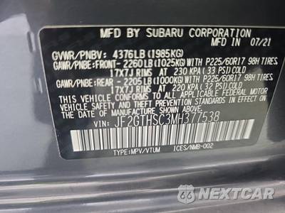2021 Subaru Crosstrek Sport - zdjęcie 11 z 17 - miniatura