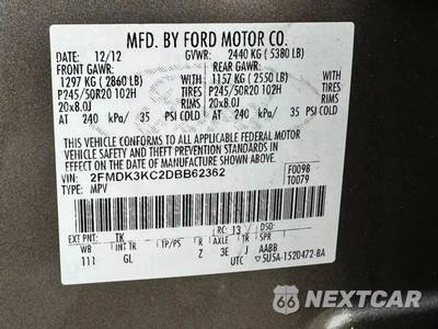 2013 Ford Edge Limited - zdjęcie 38 z 38 - miniatura