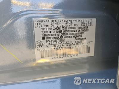2025 Nissan Sentra SV - zdjęcie 14 z 26 - miniatura