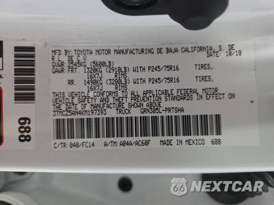 2019 Toyota Tacoma SR5 Crew Cab Medium Bed - zdjęcie 14 z 23 - miniatura