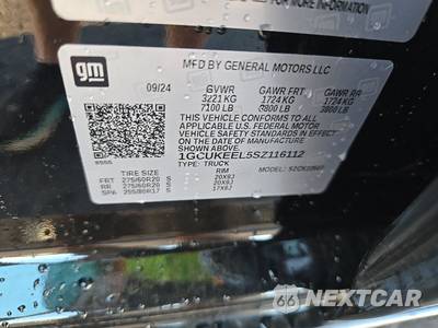 2025 Chevrolet Silverado 1500 RST Crew Cab Short Bed 1SP - zdjęcie 14 z 24 - miniatura
