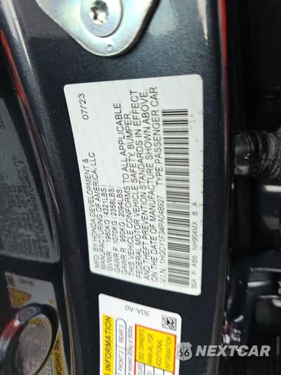 2023 Honda Accord Sedan EX - zdjęcie 14 z 58 - miniatura