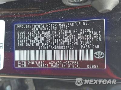 2022 Toyota Camry XSE - zdjęcie 14 z 39 - miniatura