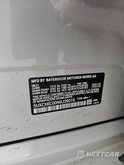 2022 BMW X7 Sports Activity Vehicle M50i - zdjęcie 15 z 38 - miniatura