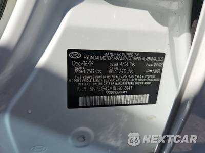 2020 Hyundai Sonata SE - zdjęcie 14 z 23 - miniatura