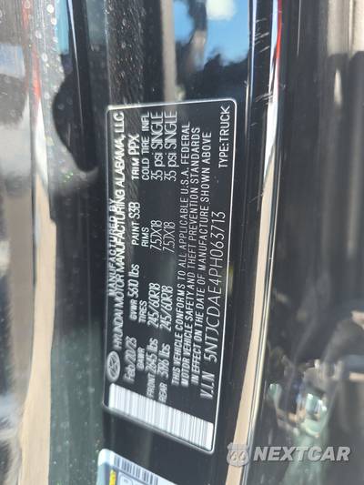 2023 Hyundai Santa Cruz SEL Crew Cab Short Bed - zdjęcie 14 z 21 - miniatura