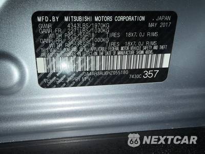 2017 Mitsubishi Outlander Sport ES - zdjęcie 34 z 47 - miniatura