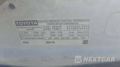 2012 Toyota Camry LE - zdjęcie 21 z 41 - miniatura