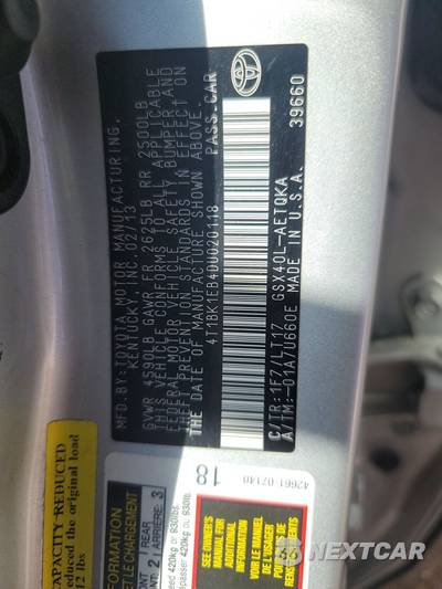2013 Toyota Avalon XLE Touring - zdjęcie 14 z 34 - miniatura