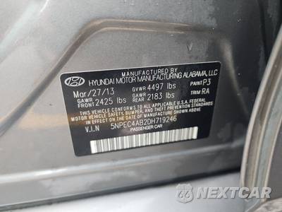 2013 Hyundai Sonata Limited - zdjęcie 14 z 25 - miniatura