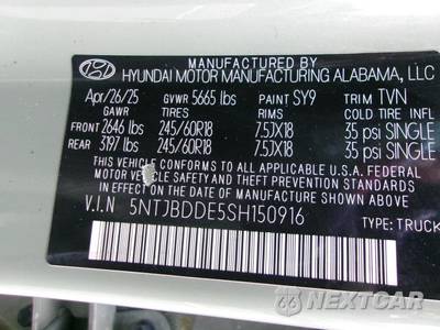 2025 Hyundai Santa Cruz SEL Crew Cab Short Bed - zdjęcie 12 z 28 - miniatura
