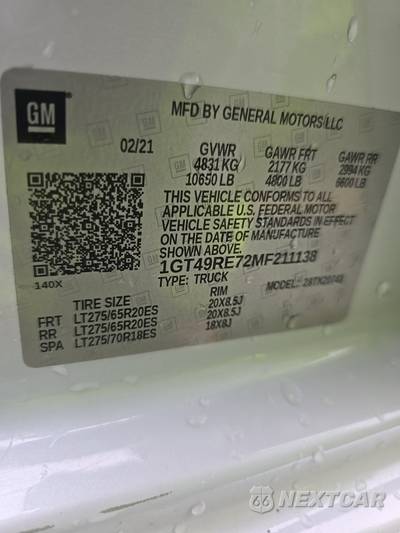 2021 GMC Sierra 2500 Denali HD Crew Cab Medium Bed 5SA - zdjęcie 14 z 29 - miniatura