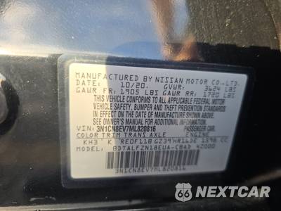 2021 Nissan Versa SV - zdjęcie 14 z 27 - miniatura