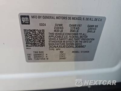 2024 Chevrolet Equinox LT 1LT - zdjęcie 14 z 18 - miniatura