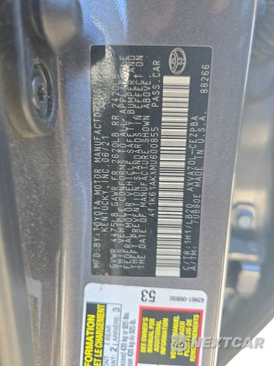 2021 Toyota Camry XSE - zdjęcie 14 z 24 - miniatura