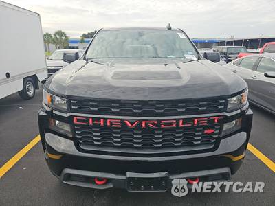 2021 Chevrolet Silverado 1500 Custom Trail Boss Crew Cab Short Bed 2CX - zdjęcie 2 z 35 - miniatura