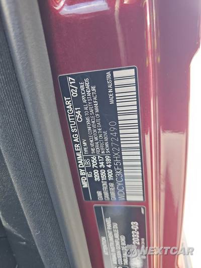 2017 Mercedes-Benz G 550 4MATIC - zdjęcie 14 z 25 - miniatura