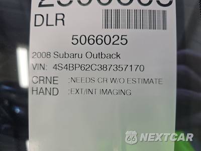 2008 Subaru Outback 2.5i Limited L.L. Bean Edition w/Navigation - zdjęcie 14 z 40 - miniatura