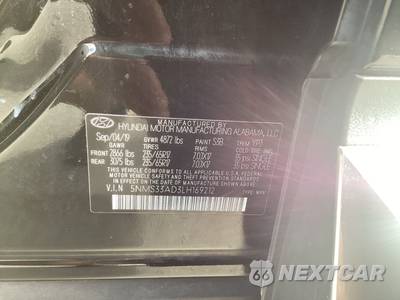 2020 Hyundai Santa Fe SEL - zdjęcie 28 z 31 - miniatura