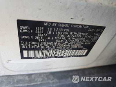 2019 Subaru Outback 2.5i Limited - zdjęcie 14 z 18 - miniatura