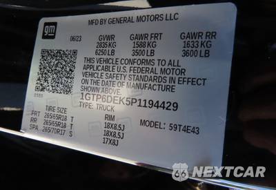 2023 GMC Canyon AT4 Crew Cab Medium Bed 4SG - zdjęcie 10 z 10 - miniatura