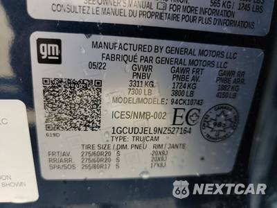 2022 Chevrolet Silverado 1500 High Country Crew Cab Medium Bed - zdjęcie 21 z 28 - miniatura