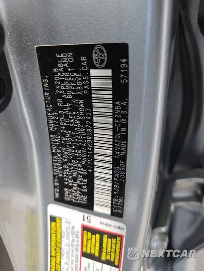 2024 Toyota Camry LE - zdjęcie 14 z 26 - miniatura