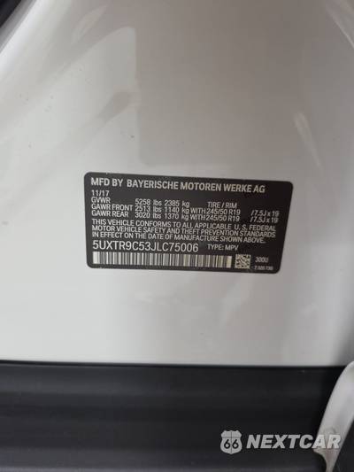 2018 BMW X3 Sports Activity Vehicle xDrive30i - zdjęcie 14 z 22 - miniatura