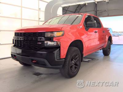 2019 Chevrolet Silverado 1500 Custom Trail Boss Crew Cab Short Bed 2CX - zdjęcie 1 z 41 - miniatura