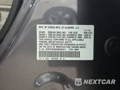 2019 Honda Pilot EX-L - zdjęcie 15 z 33 - miniatura