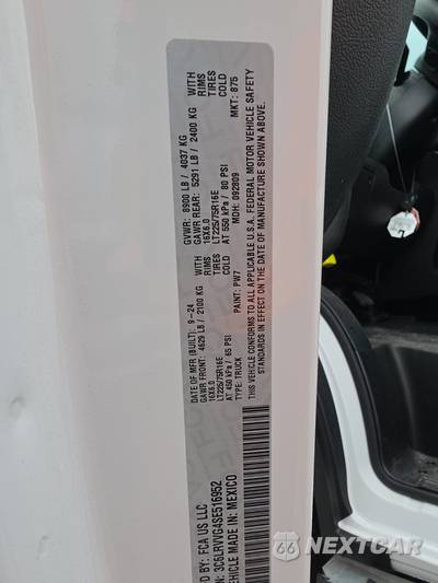 2025 Ram ProMaster 2500 Cargo Van Tradesman w/Passenger Seat Low Roof 136.0" WB - zdjęcie 13 z 19 - miniatura