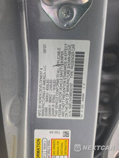 2024 Honda Civic Hatchback EX-L - zdjęcie 14 z 28 - miniatura