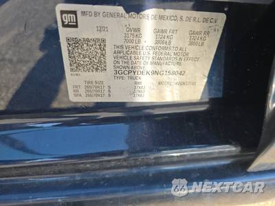 2022 Chevrolet Silverado 1500 LTD LT Crew Cab Short Bed 1LT - zdjęcie 14 z 43 - miniatura
