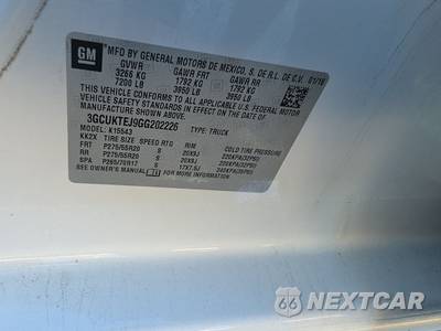 2016 Chevrolet Silverado 1500 High Country Crew Cab Short Bed 3LZ - zdjęcie 14 z 23 - miniatura