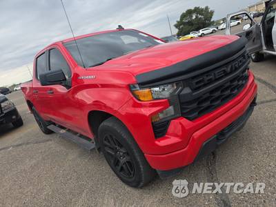 2022 Chevrolet Silverado 1500 Custom Crew Cab Short Bed 1CX - zdjęcie 3 z 48 - miniatura